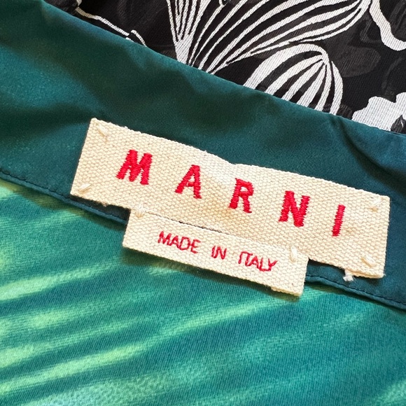 Amazing early 2000’s Marni tea length elastic waist dress - Picture 3 of 6